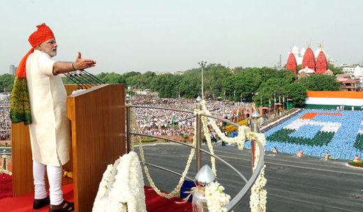 Modi speech in red fort